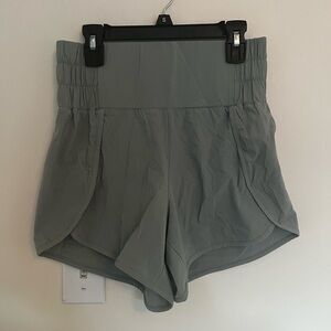 Mono B grayish green athletic shorts!
